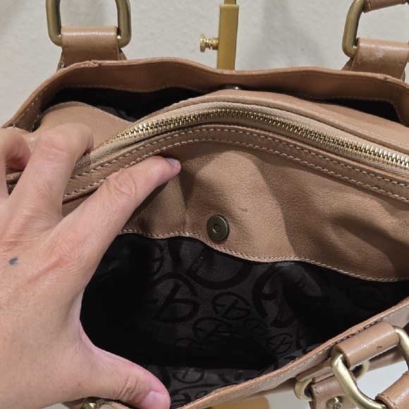 🌾Francesco Biasia Tan Leather Satchel - Picture 10 of 16